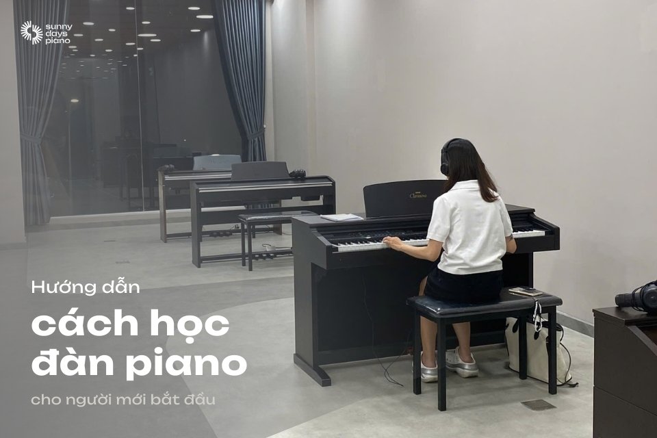 Hướng dẫn cách học đàn piano cho người mới bắt đầu