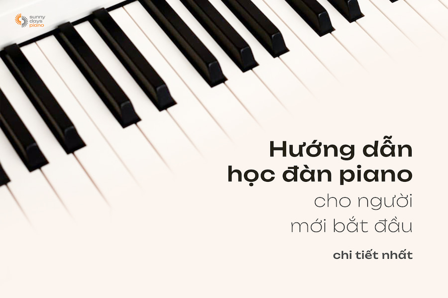 Hướng dẫn học đàn piano cho người mới bắt đầu chi tiết nhất