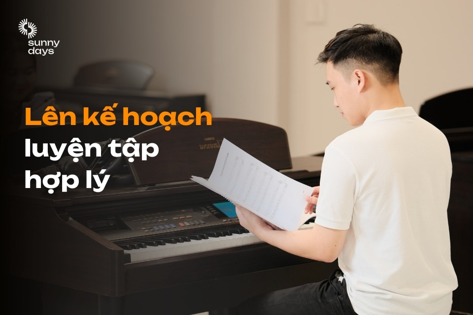 học piano cho người lớn hiệu quả thông qua việc luyện tập