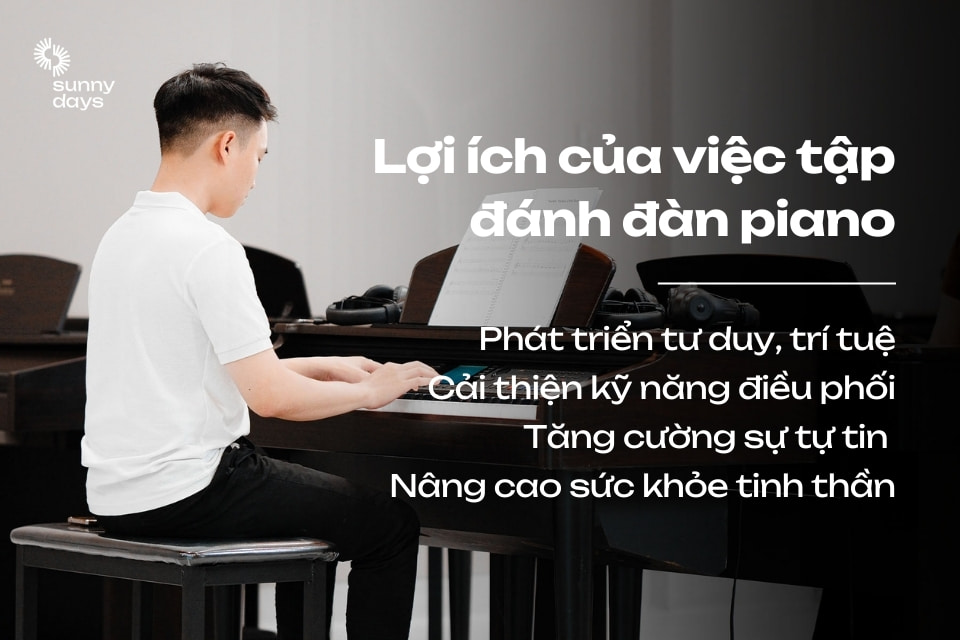 Lợi ích của việc tập đánh đàn Piano