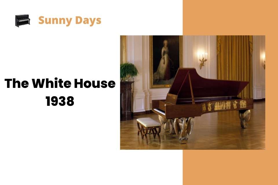 đàn Piano steinway the white house