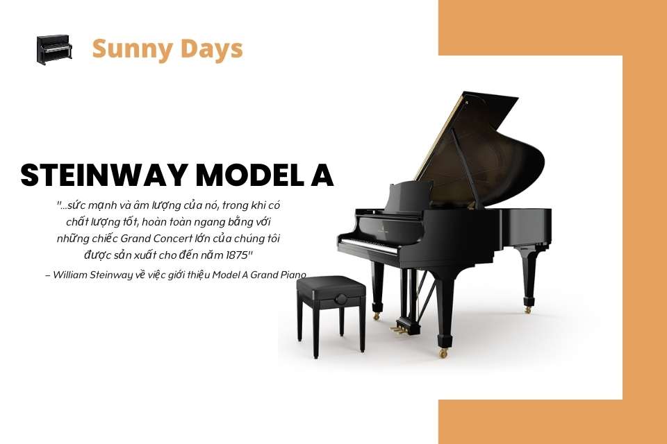 Cây đàn Piano Steinway thanh âm hoàn hảo