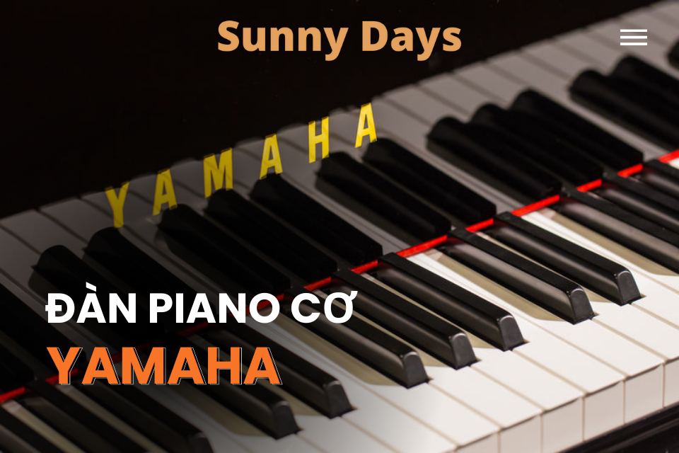 Đàn Piano cơ của Yamaha