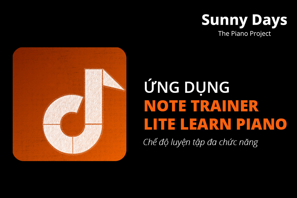Ứng dụng Note Trainer Lite